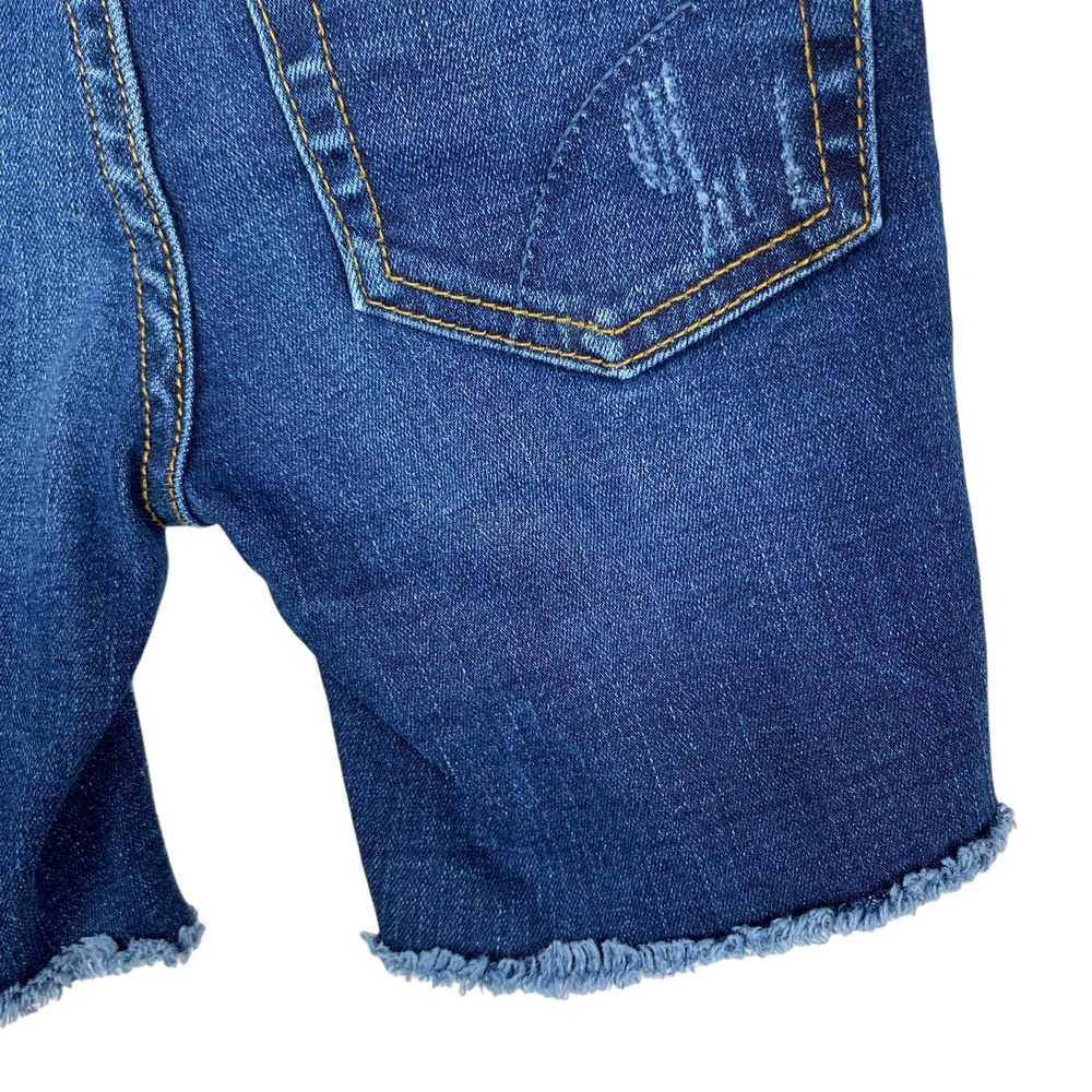 Joe’s Jean Shorts Denim Distressed Adjustable Waist Blue Girls 4 - Picture 9 of 9